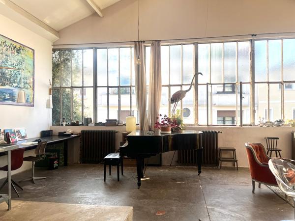 Montreuil (93100) Maison avec splendide duplex lumineux et grand atelier