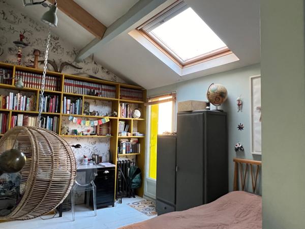 Montreuil (93100) Maison avec splendide duplex lumineux et grand atelier