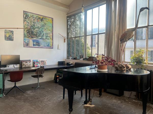 Montreuil (93100) Maison avec splendide duplex lumineux et grand atelier