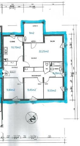 Appartement à vendre 4 pièces 81 m² Montpellier