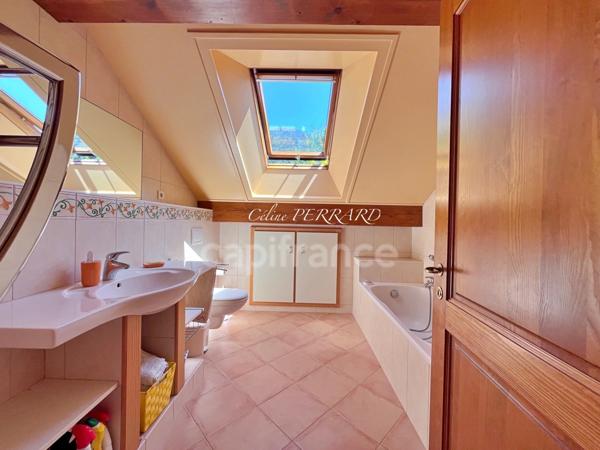 SAINT CERGUES (74), Un bien rare aux multiples possibilités ! 7 pièces avec un appartement indépendant + une bâtisse indépendante. surface : 194,26m² + 140m², Piscinable