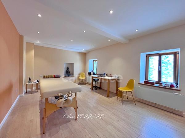 SAINT CERGUES (74), Un bien rare aux multiples possibilités ! 7 pièces avec un appartement indépendant + une bâtisse indépendante. surface : 194,26m² + 140m², Piscinable