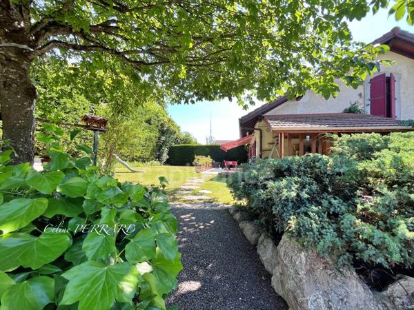 SAINT CERGUES (74), Un bien rare aux multiples possibilités ! 7 pièces avec un appartement indépendant + une bâtisse indépendante. surface : 194,26m² + 140m², Piscinable