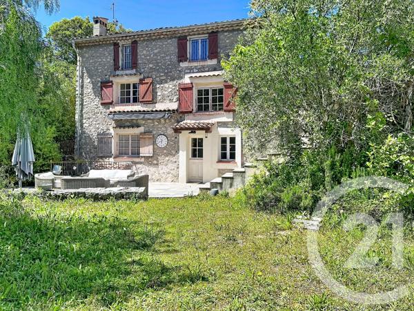 Maison à vendre  5 pièces - 91,52 m 2   GRASSE  - 06