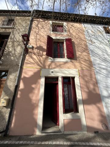 Sur la Promenade à Alzonne, maison de village de 65m² à rénover. Alzonne (11170)