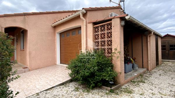 A VENDRE - LE BOULOU - MAISON PLAIN PIED, 4 FACES AVEC PISCINE