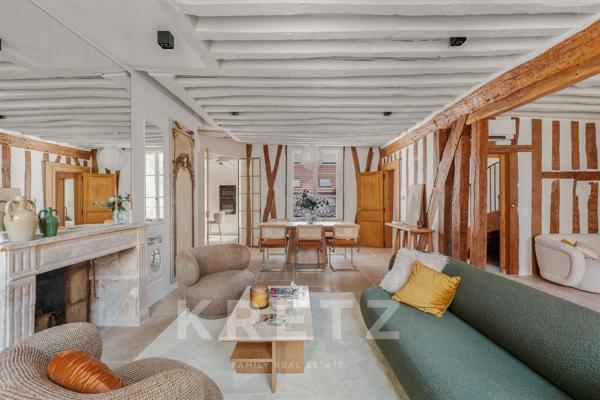 Duplex d'architecte avec terrasse au coeur du Quartier Latin