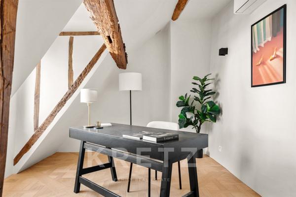 Duplex d'architecte avec terrasse au coeur du Quartier Latin