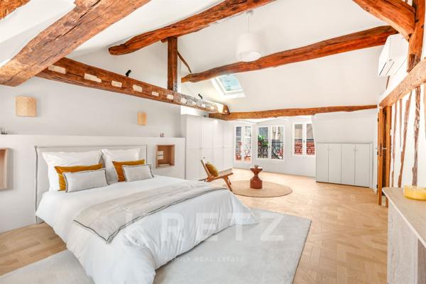 Duplex d'architecte avec terrasse au coeur du Quartier Latin