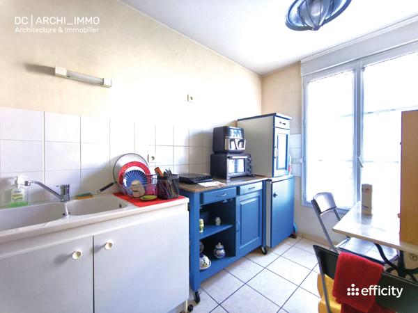 Appartement 2 pièces - 59 m² Exclusivité efficity