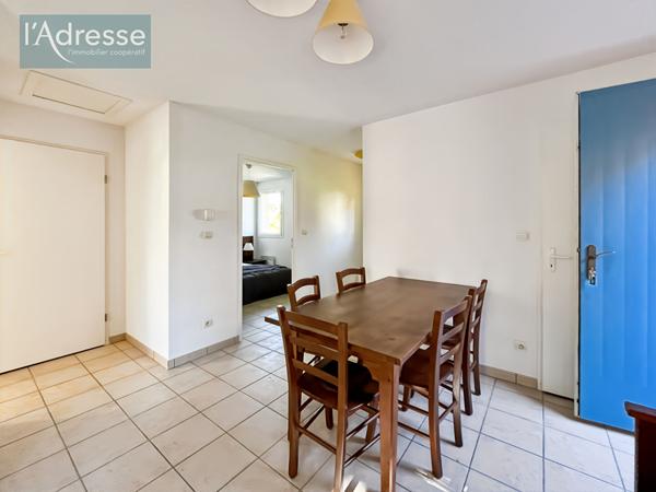 Appartement T3 avec terrasse et vue rivière dans résidence sécurisée