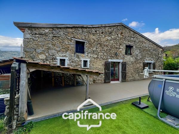 Maison à vendre 5 pièces PREAUX (07)