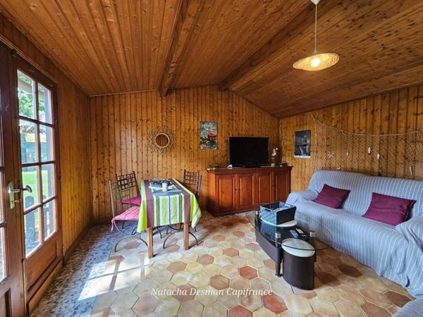 Vente à Terme - Ensemble immobilier ( maison+ appartement+ chalet+ garage+ terrain) LE VERDON SUR MER (33) IDEAL INVESTISSMENT LOCATIF