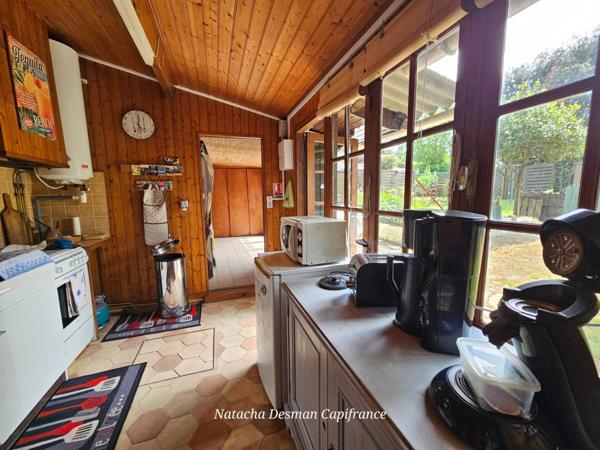 Vente à Terme - Ensemble immobilier ( maison+ appartement+ chalet+ garage+ terrain) LE VERDON SUR MER (33) IDEAL INVESTISSMENT LOCATIF