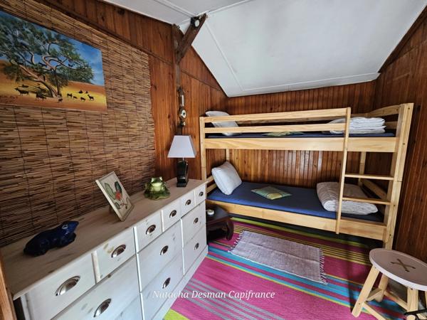 Vente à Terme - Ensemble immobilier ( maison+ appartement+ chalet+ garage+ terrain) LE VERDON SUR MER (33) IDEAL INVESTISSMENT LOCATIF