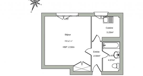 Location Studio 31.12 m² - Saint-maur-des-fossés 94100