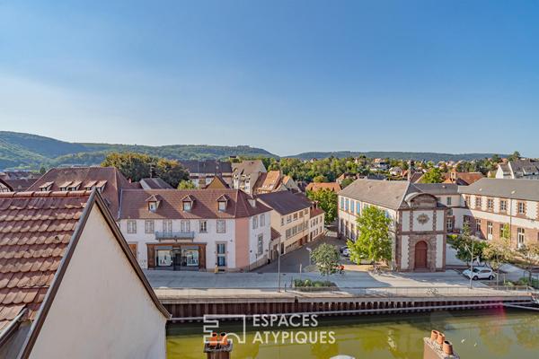 Appartement bourgeois avec vue sur le château des Rohan