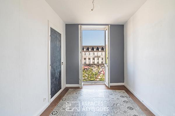 Appartement bourgeois avec vue sur le château des Rohan