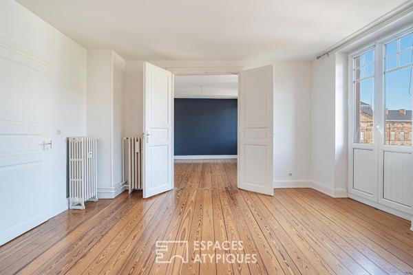 Appartement bourgeois avec vue sur le château des Rohan