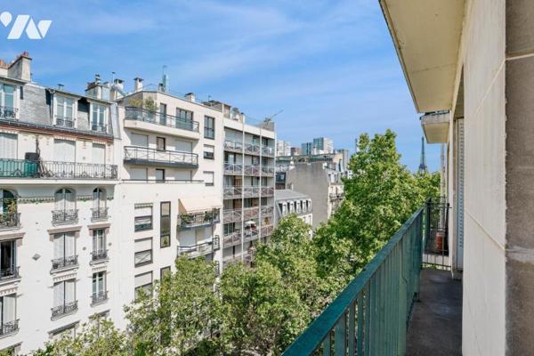 Appartement traversant ensoleillé