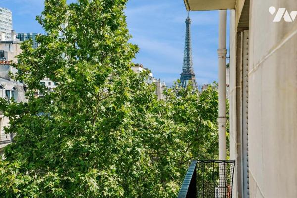 Appartement traversant ensoleillé