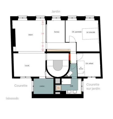 Appartement (prestige) à vendre 4 pièces 76,93 m² Paris 17
