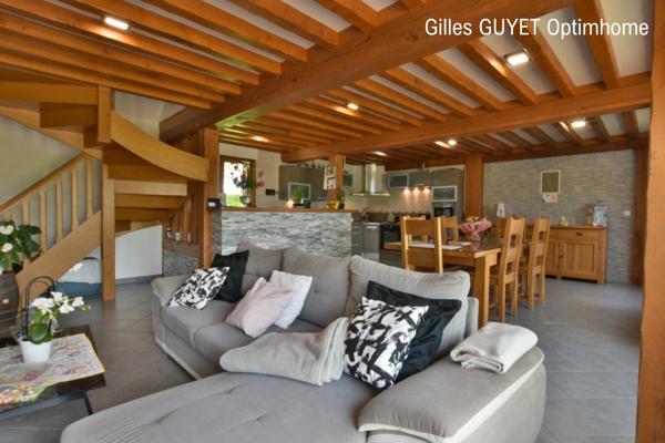 20MN de BERNAY, MAISON NORMANDE, T10 206M² 269500€ 1200M² de terrain.