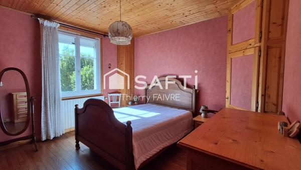 Maison avec grand terrain proche Champagnole