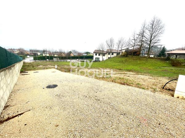 Terrain constructible Vienne 698 m2 dans lotissement 3 lots