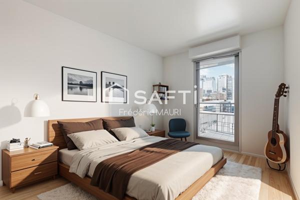 Très beau 4 pièces en étage élevé