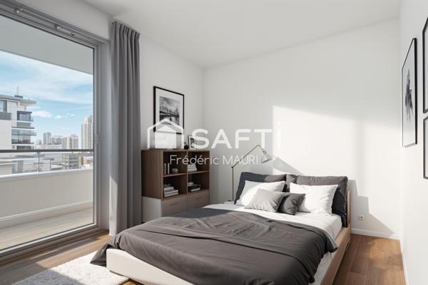 Très beau 4 pièces en étage élevé