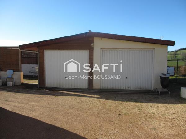 CHAUFFAILLES, maison 5 pièces 98M² terrain 1604M²