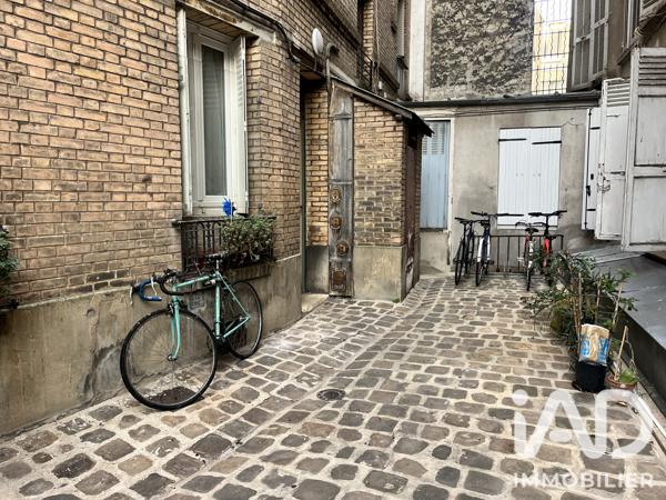Studio à vendre 14 m² Paris 19