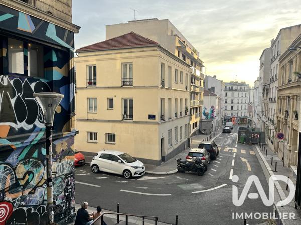 Studio à vendre 14 m² Paris 19