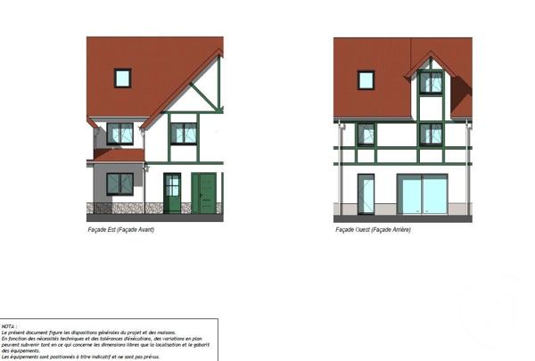 Maison à vendre  5 pièces - 100,10 m2 NEUFCHATEL HARDELOT - 62