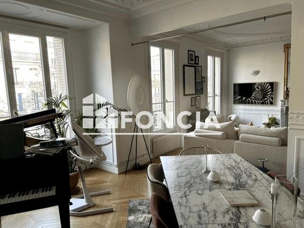 À vendre Appartement 6 pièces 130.81 m² - Paris 75017