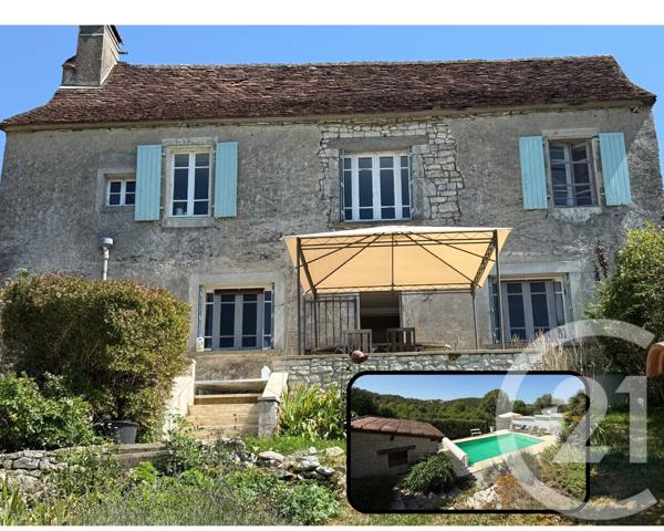 Maison à vendre  5 pièces - 112,30 m2 FRAYSSINET - 46