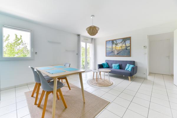 Appartement 44m² Lumineux 1 ch avec place de parking