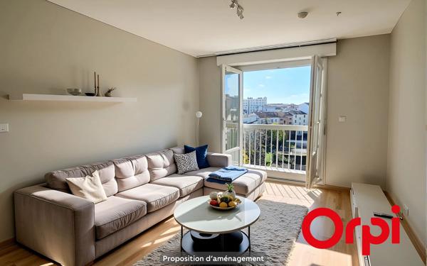 Appartement à vendre    2 pièces • 24,62 m2 Lyon 3