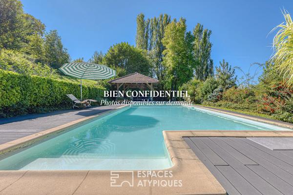 Maison d’Architecte avec piscine et vue