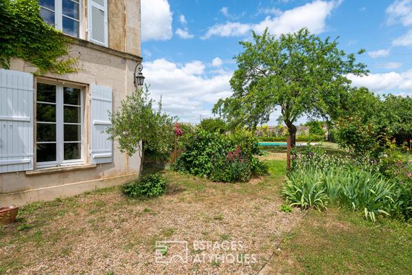 Maison de Maître du XVIIème siècle avec piscine