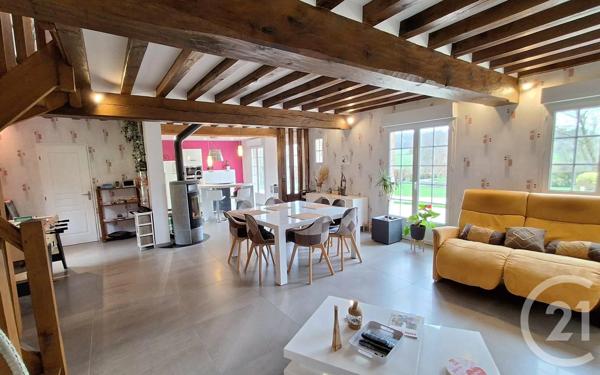 Maison à vendre  5 pièces - 121 m 2   PONT L EVEQUE  - 14