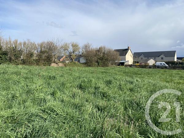 Terrain à vendre  764 m 2   TOURVILLE SUR SIENNE  - 50