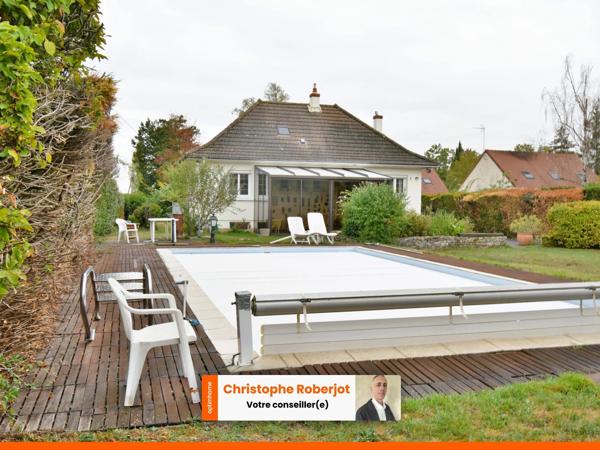 Maison de 4 chambres à Givry avec piscine sur terrain paysagé de 1800m2