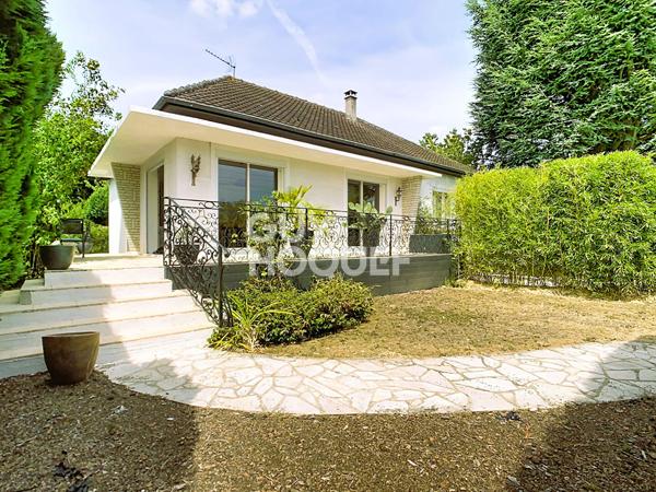 Maison plain-pied, 3 chambres, sous sol total à Crépy-en-Valois