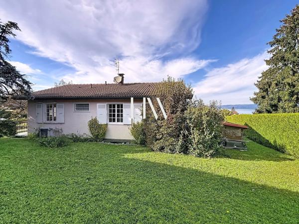 Maison à rénover – Cadre verdoyant avec vue sur le lac – Neuvecelle (Haute-Savoie)