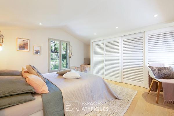 Villa vue rade sur les pentes du Faron