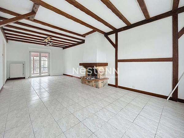 Maison semi-individuelle - 93m² - 3 chambres - jardin - garage - aucun travaux à prévoir