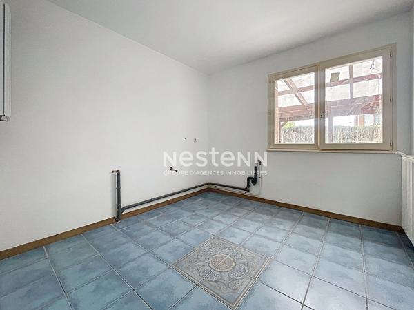 Maison semi-individuelle - 93m² - 3 chambres - jardin - garage - aucun travaux à prévoir