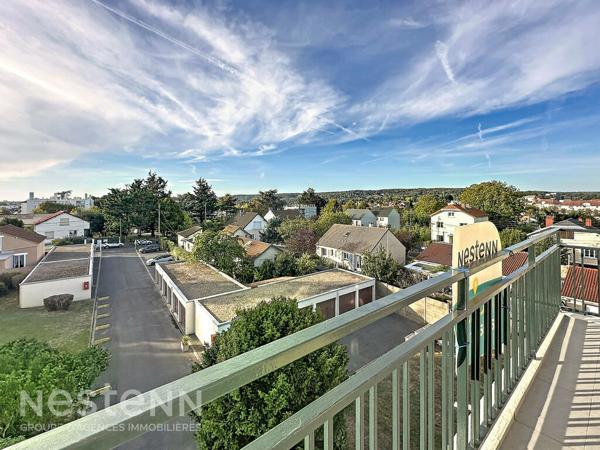 Appartement Eaubonne Cerisaie 4 pièce(s) 77.23 m2 dernier étage, balcon, cave et parking